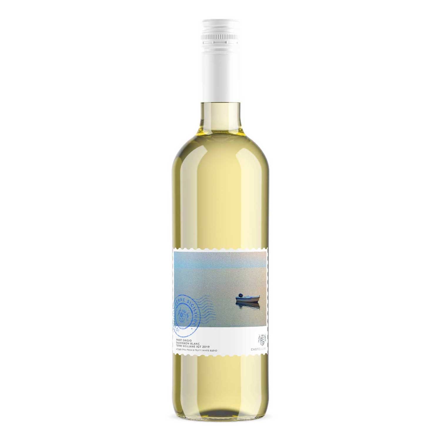 Pinot Grigio Sauvignon Blanc Terre Siciliane Igt 2019 750ml Castellore